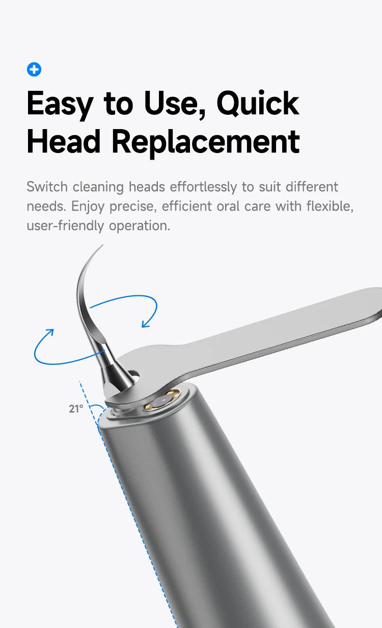 Visible Ultrasonic Teeth Whitening & Plaque Remover - 17