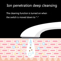 Ultrasonic Ionic Facial Skin Tightening and Cleaning Device