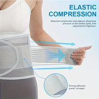 Reinforced Breathable Lower Back Support Belt