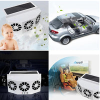 Solar-Powered Car Window Ventilation Fan