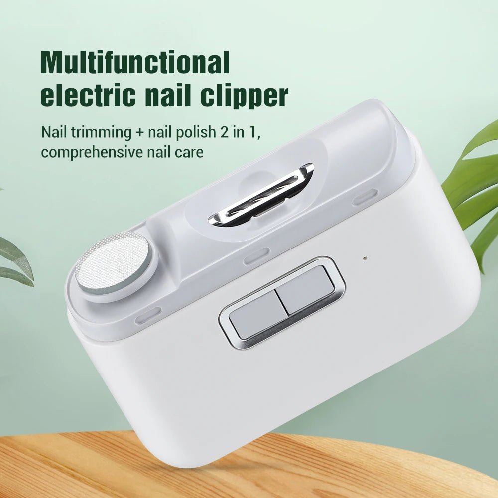 Automatic Electric Nail Trimmer and Polisher for Adults and Babies - 11