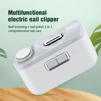 Automatic Electric Nail Trimmer and Polisher for Adults and Babies