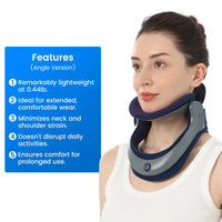 Adjustable Cervical Neck Traction Collar for Pain Relief