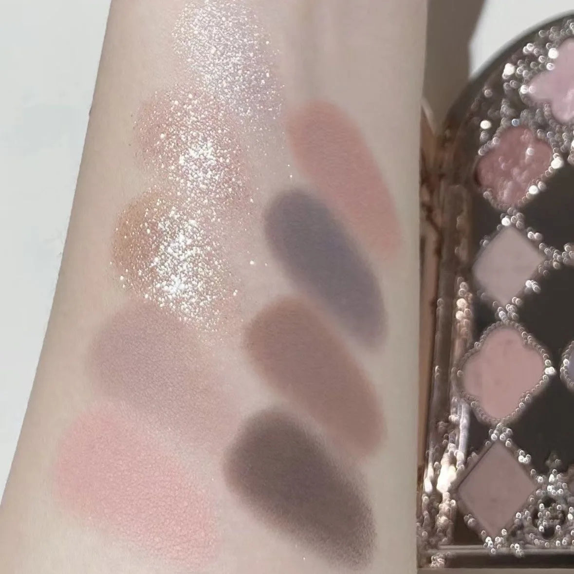 9-Color Angel Inspired Matte and Shimmer Eyeshadow Palette - 6