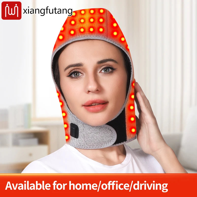 Red Light Therapy Heating Hat for Head and Neck Pain Relief - 12