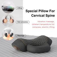 Cervical Neck Traction & Heating Massage Pillow