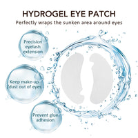 50-Pair Hydrogel Eye Patches for Eyelash Extensions