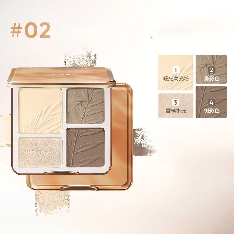All-in-One Contour and Highlighter Face Palette - 29