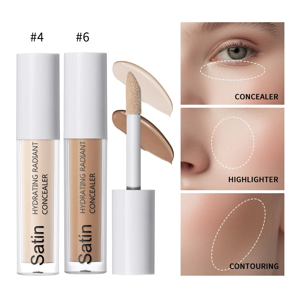 Full Coverage Matte Liquid Concealer for Face - 2