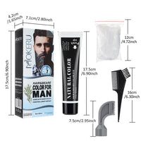 Permanent Beard and Hair Darkening Dye Cream