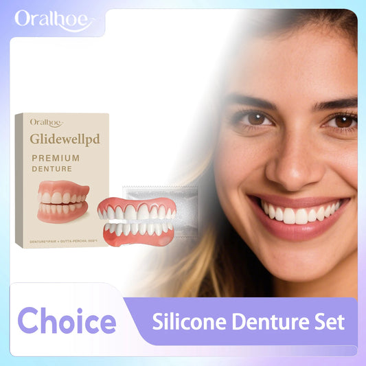Temporary Silicone Cosmetic Dentures for Instant Smile Restoration