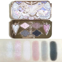 6-Color Swan Ballet Eyeshadow Palette