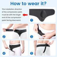 Adjustable Hernia Support Belt for Groin Pain Relief
