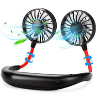 Portable Hands-Free Neck Fan for Cooling and Travel