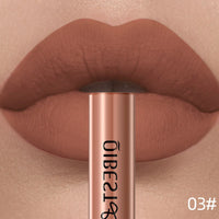 Long-Lasting Waterproof Velvet Matte Liquid Lipstick