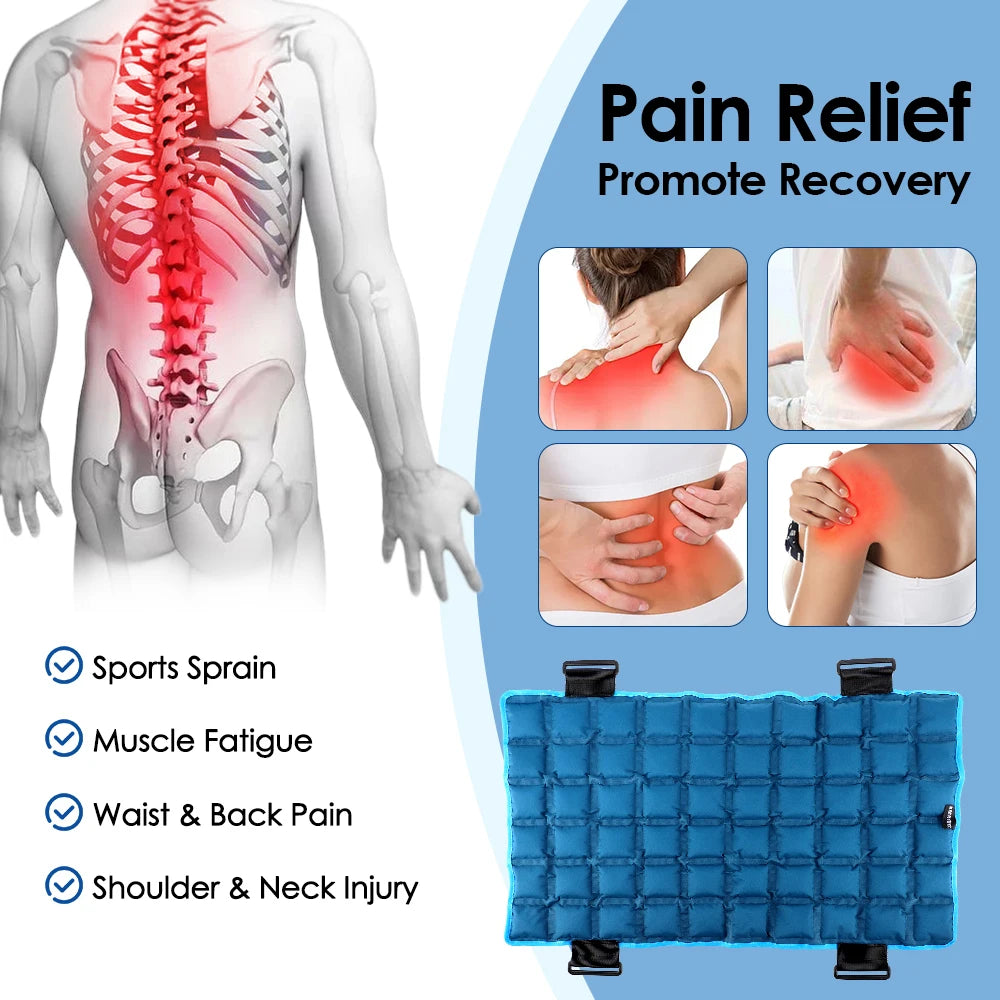 Reusable Hot and Cold Therapy Wrap for Muscle Relief - 4