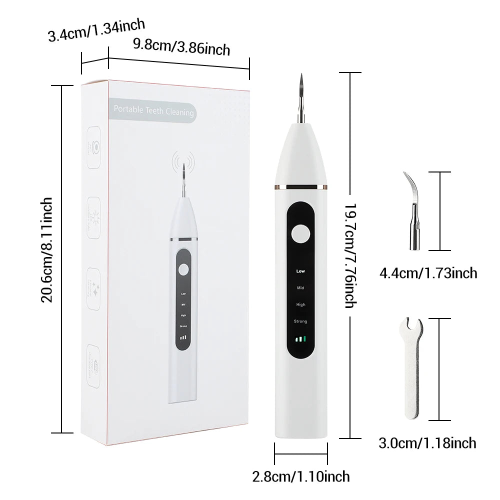Visual Electric Dental Plaque and Tartar Remover - 19