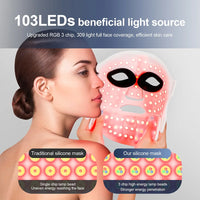 7-Color LED Photon Light Therapy Mask for Facial Skin Rejuvenation