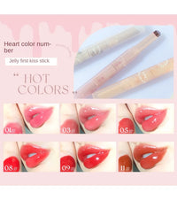 Mirror Shine Heart Shape Moisturizing Lipstick Pencil