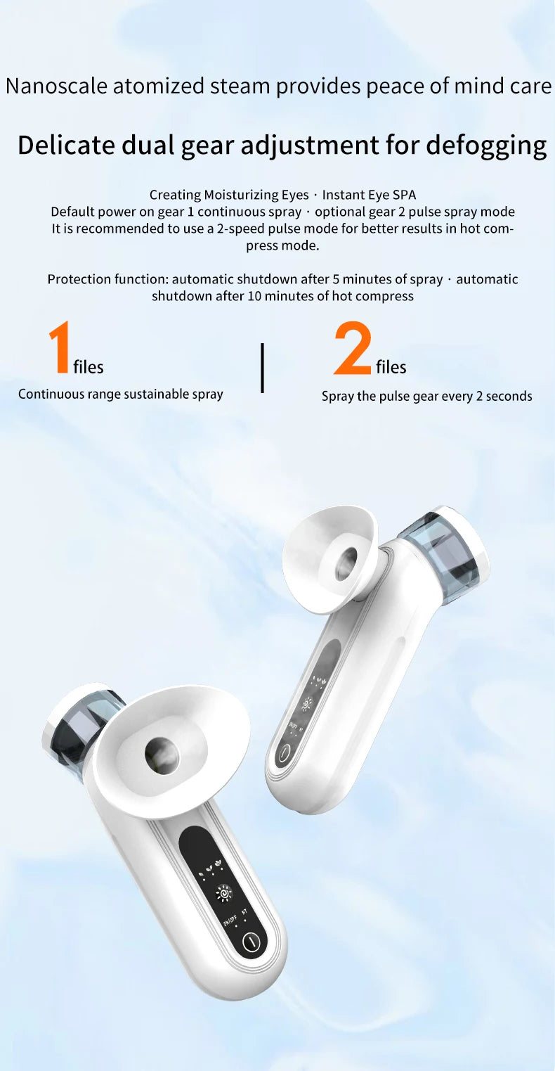 Nano Steam Eye Hydration and Relief Massager - 14
