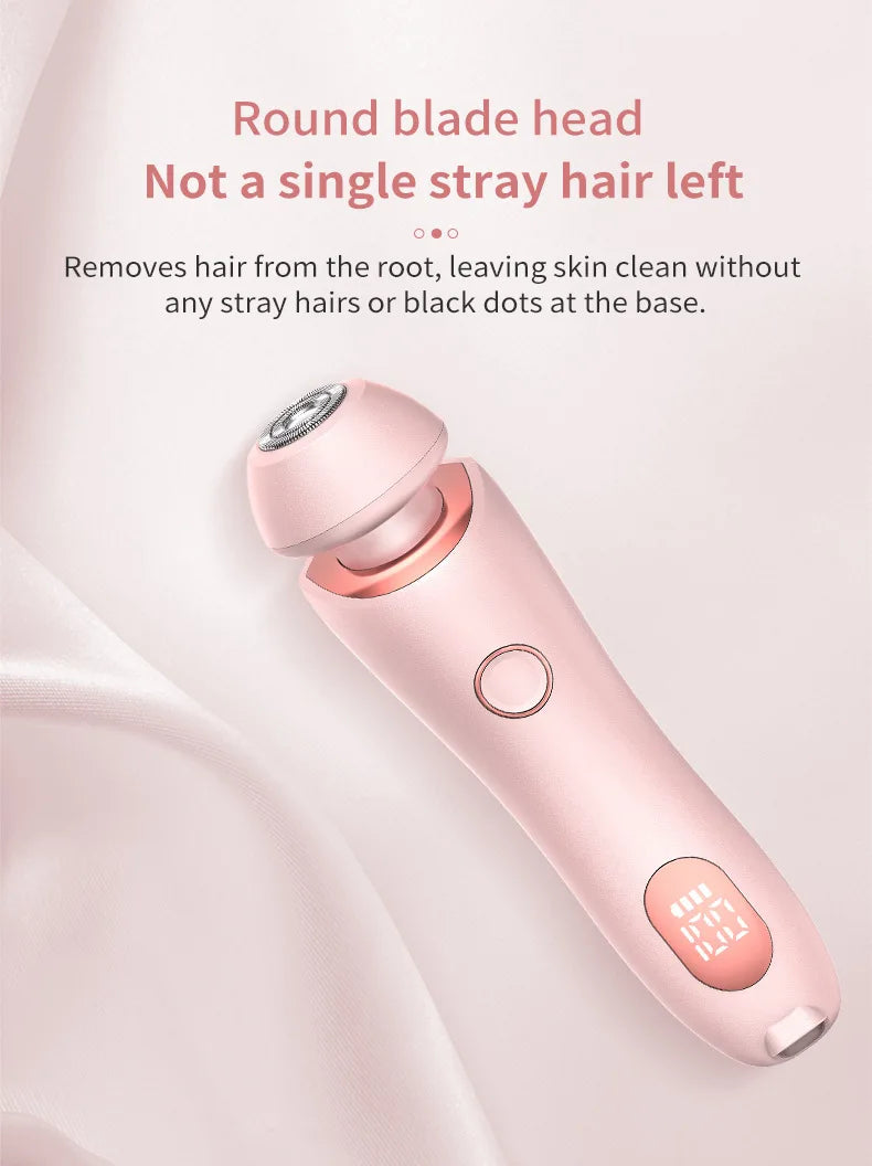 2-in-1 Painless Electric Body and Facial Hair Remover - 9