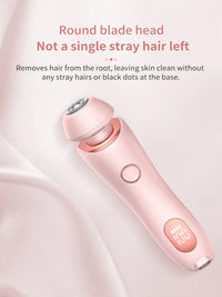 2-in-1 Painless Electric Body and Facial Hair Remover