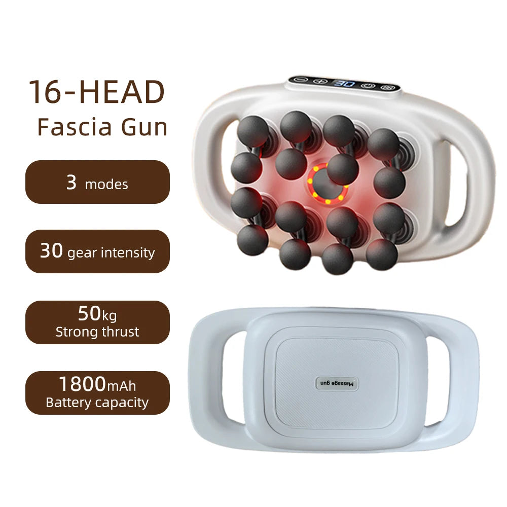 42-Head Electric Muscle Recovery Massage Gun - 47