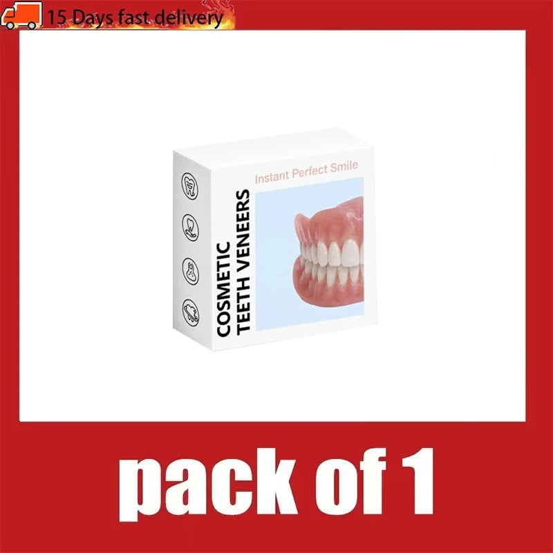 Instant Comfort Silicone Denture Set for a Natural Smile - 8