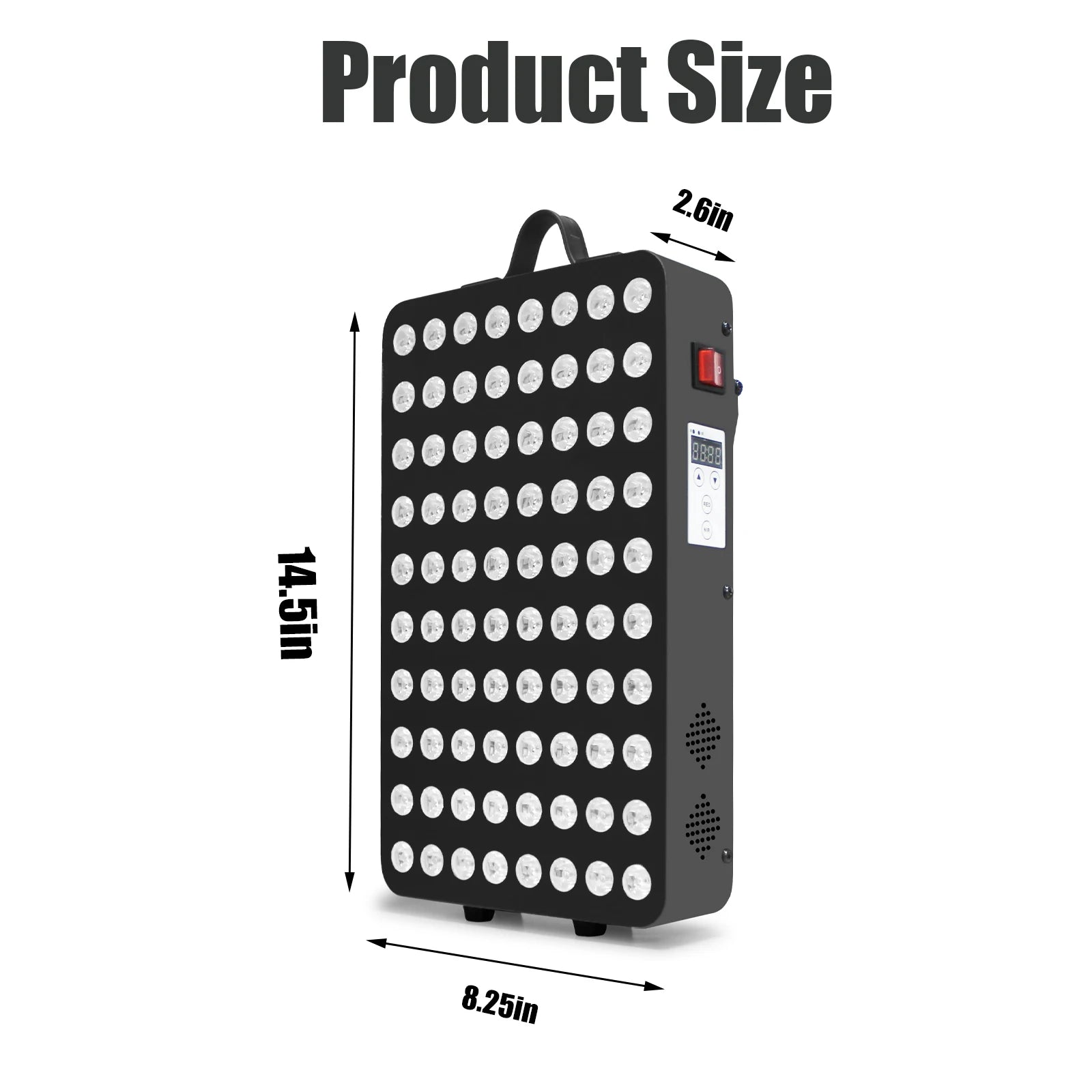 Professional LED Red Light Therapy Panel for Pain & Skin Care - 13