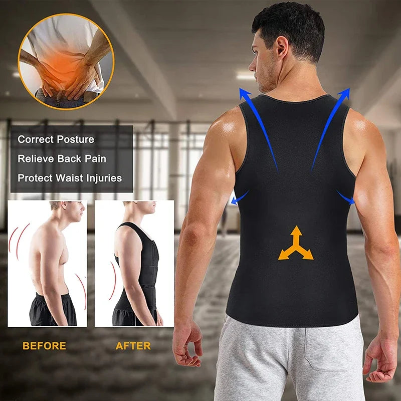 Adjustable Back Posture Corrector and Waist Trainer Vest - 6