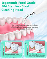 Electric Sonic Teeth Tartar Remover and Plaque Cleaner