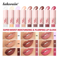 Hydrating Plumping Lip Gloss for Fuller Mirror-Shine Lips