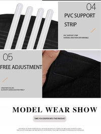 Adjustable Sports Waist & Back Support Trimmer Belt