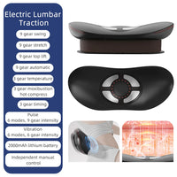 Electric Lumbar Traction Massage Device for Back Pain Relief
