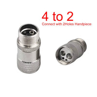Dental Handpiece Tubing Adapter (2 to 4 or 4 to 2 Hole)