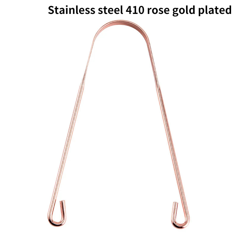 Pure Copper Tongue Scraper for Fresh Breath - 16