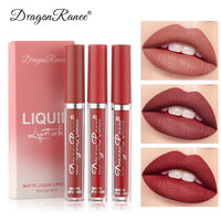 3-Piece Waterproof Matte Liquid Lipstick Set