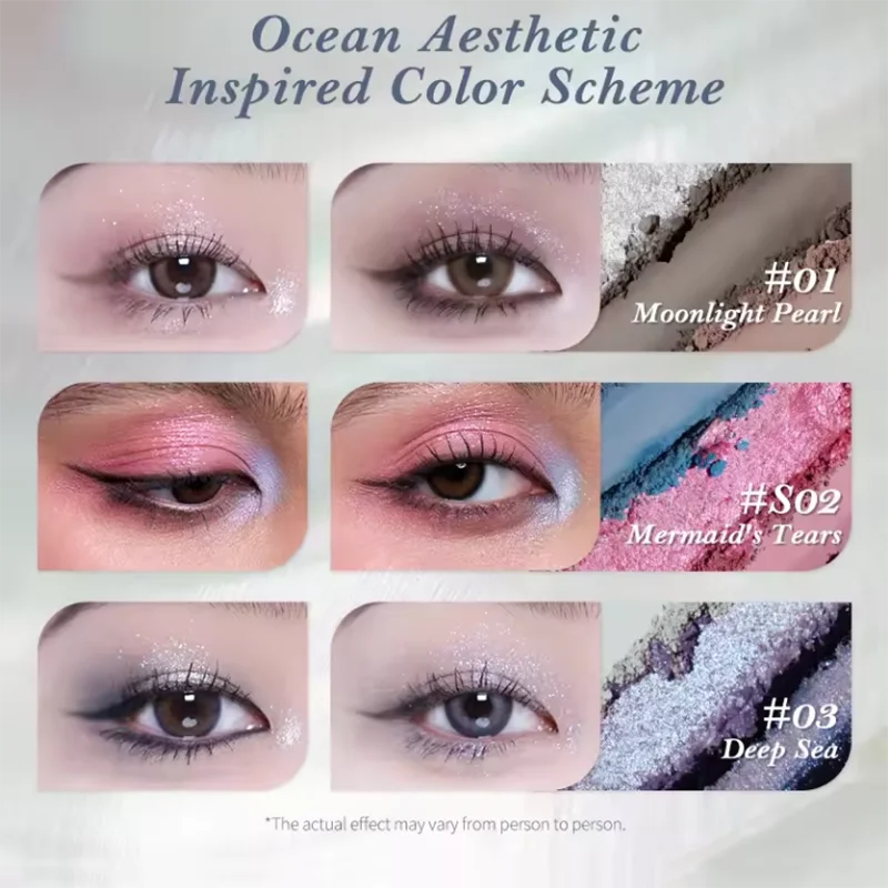 6-Color Shell Themed Eyeshadow Palette - 4