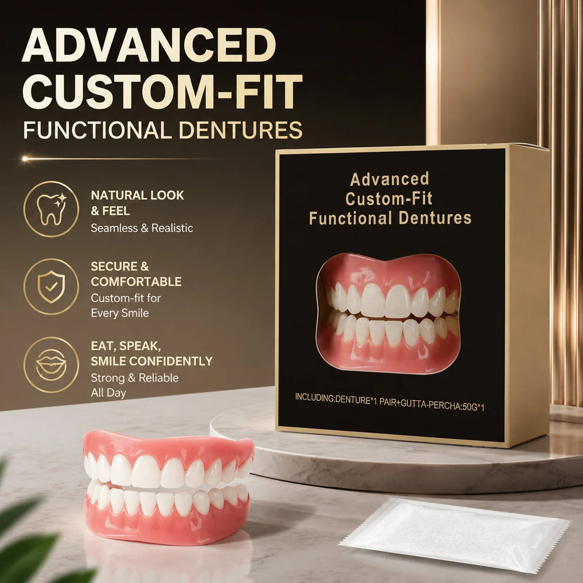 Instant Smile Temporary Denture & Veneer Kit