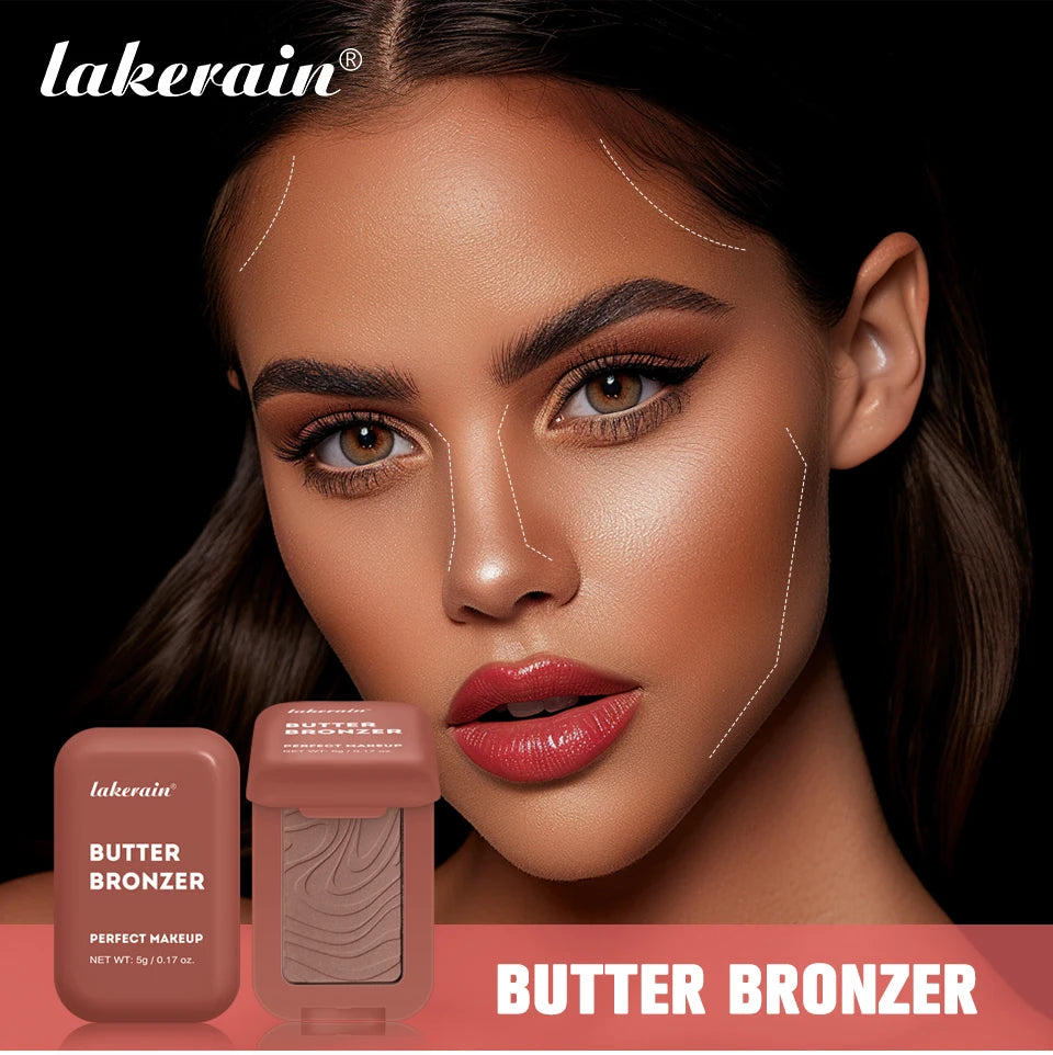 Silky Butter Bronzer for Sculpted Face Contouring - 7