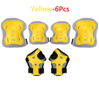 6-Piece Kids Protective Gear Set for Skating and Cycling