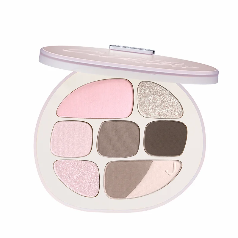 Smoky Amber 8-Color Eyeshadow Palette for Long-Lasting Glam - 6