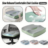 Ergonomic Memory Foam Seat Cushion for Office and Car