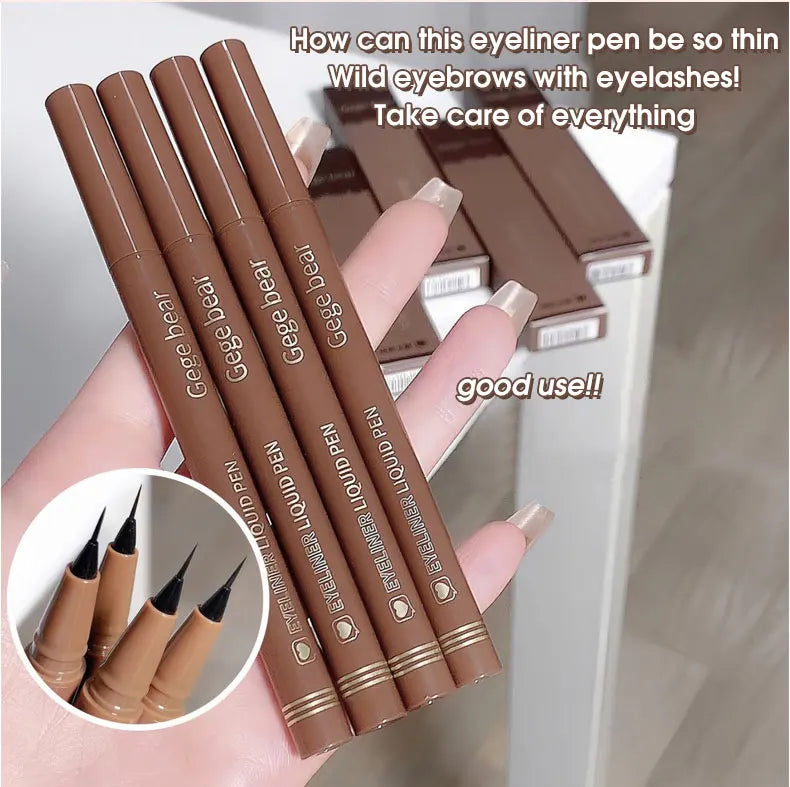 Precision Waterproof Liquid Eyeliner Pen - 8