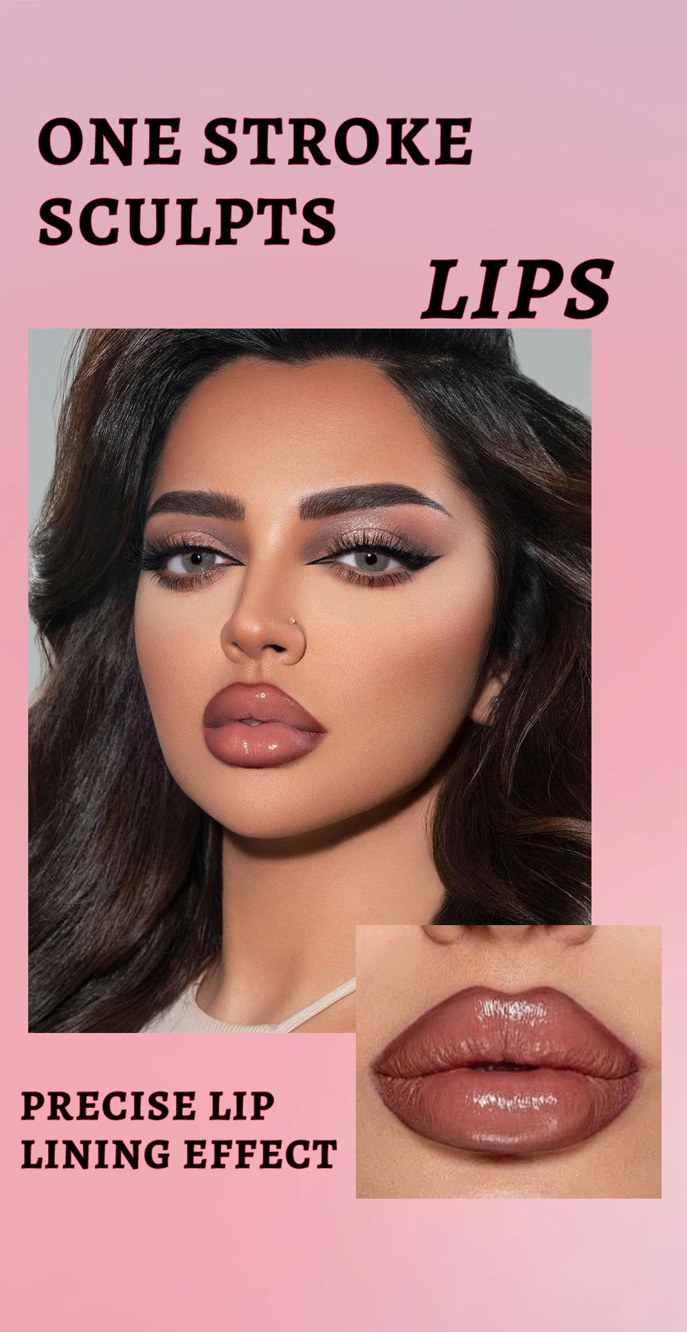 Waterproof Matte Liquid Lip Liner Pencil - 8