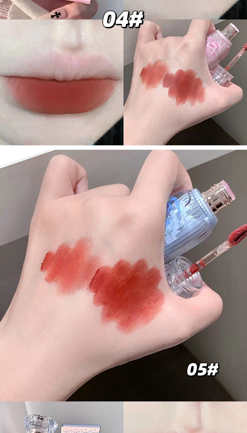 Matte Velvet Lip Mud Stain for Long-Lasting Wear - 16