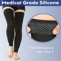 Thigh-High 20-30mmHg Compression Stockings for Leg Support