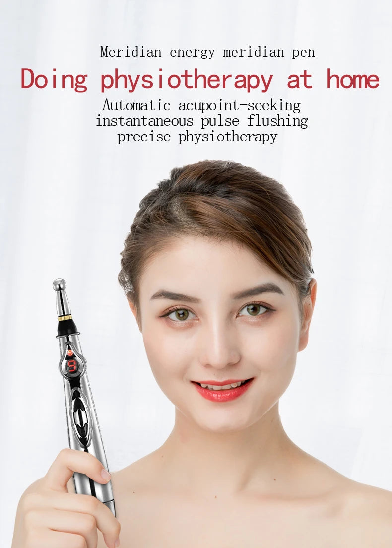 Electronic Meridian Acupuncture Pen for Targeted Pain Relief - 7