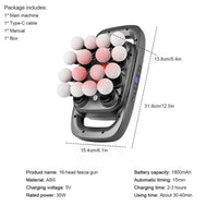 16-Head Full Body Muscle Recovery Massage Gun