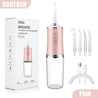 Portable Electric Water Flosser for Deep Teeth Cleaning